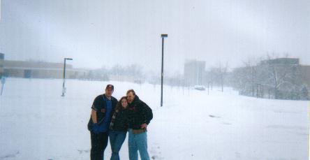 One snowy broadcast day!